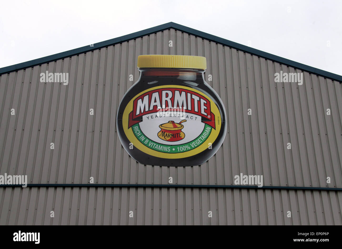 Marmite Factory in Burton upon Trent Stock Photo