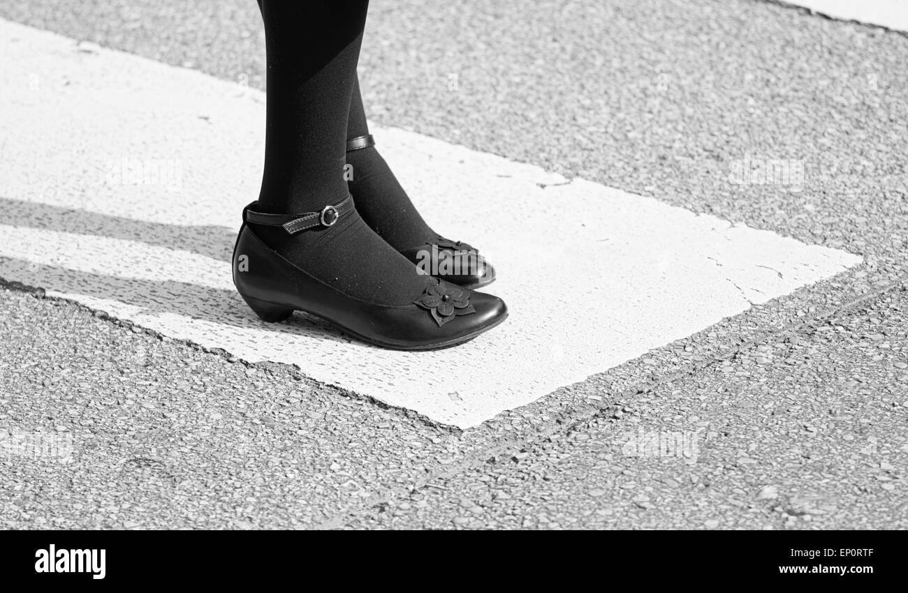 Holy Week Foot Procession Feet. Holy Week Stock Photo - Alamy