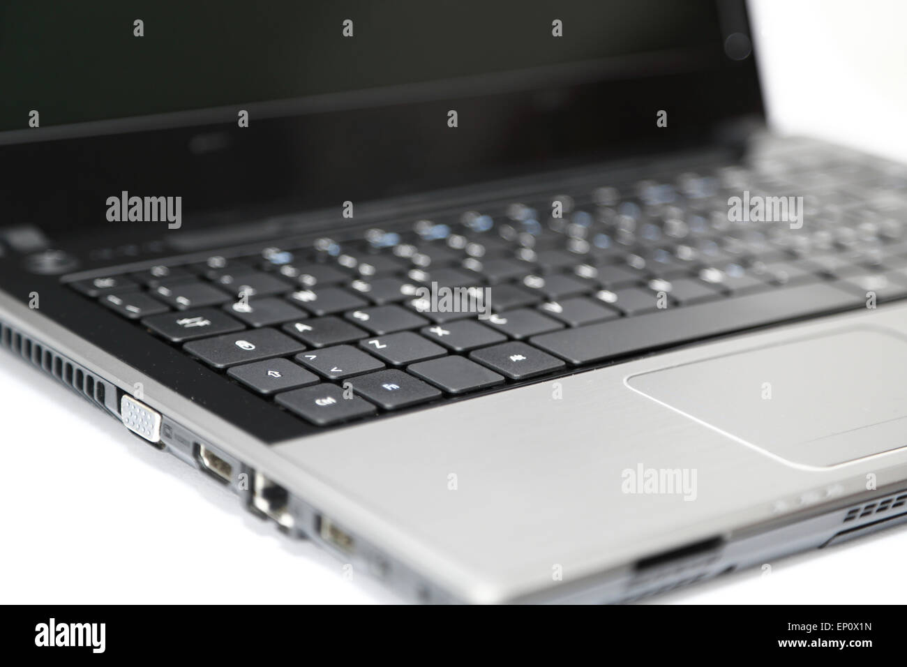 Different types of connections available on a computer Stock Photo Alamy