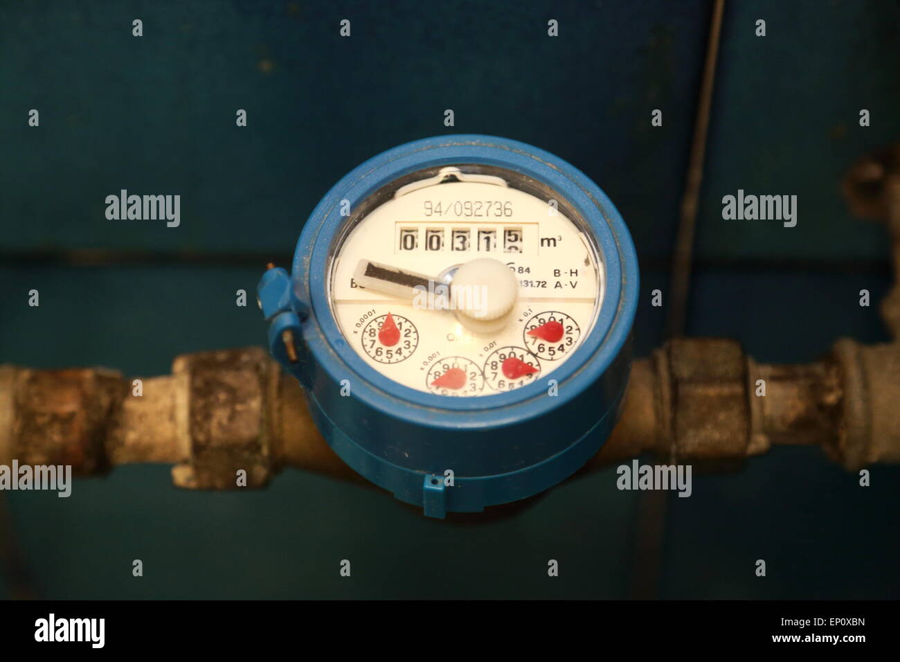 Water meter reading hi-res stock photography and images - Alamy