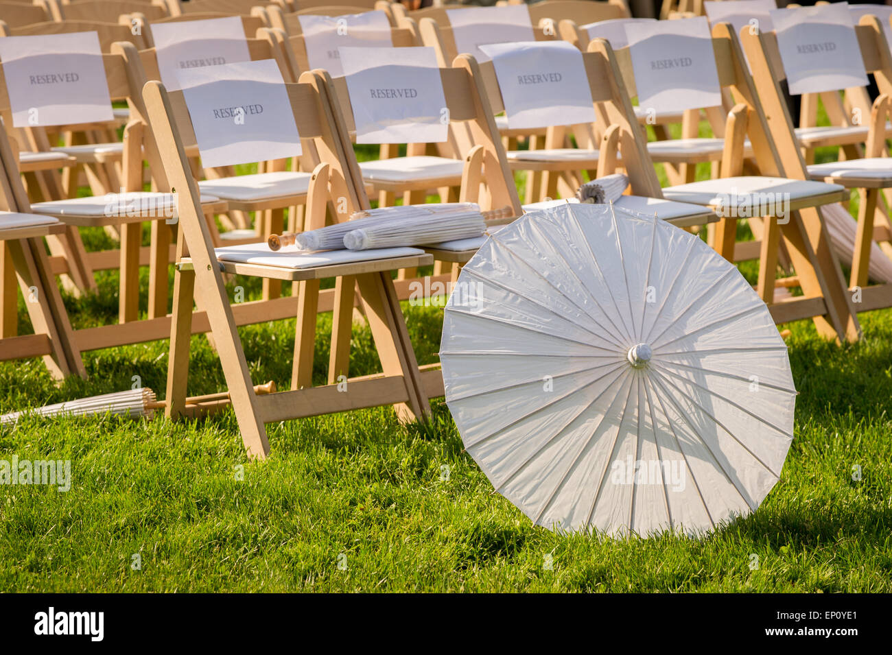 Wedding seats hi-res stock photography and images - Alamy