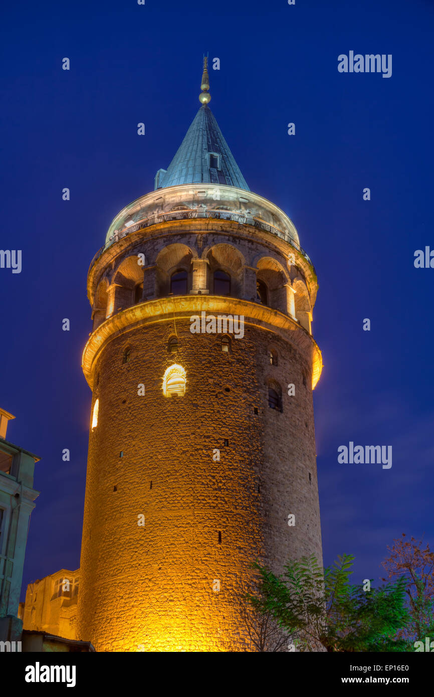 Galata tower Stock Photo