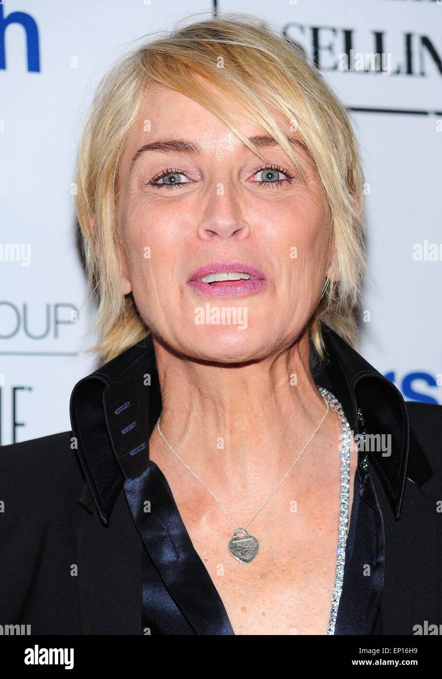 New York Ny Usa 12th May 2015 Sharon Stone At Arrivals For