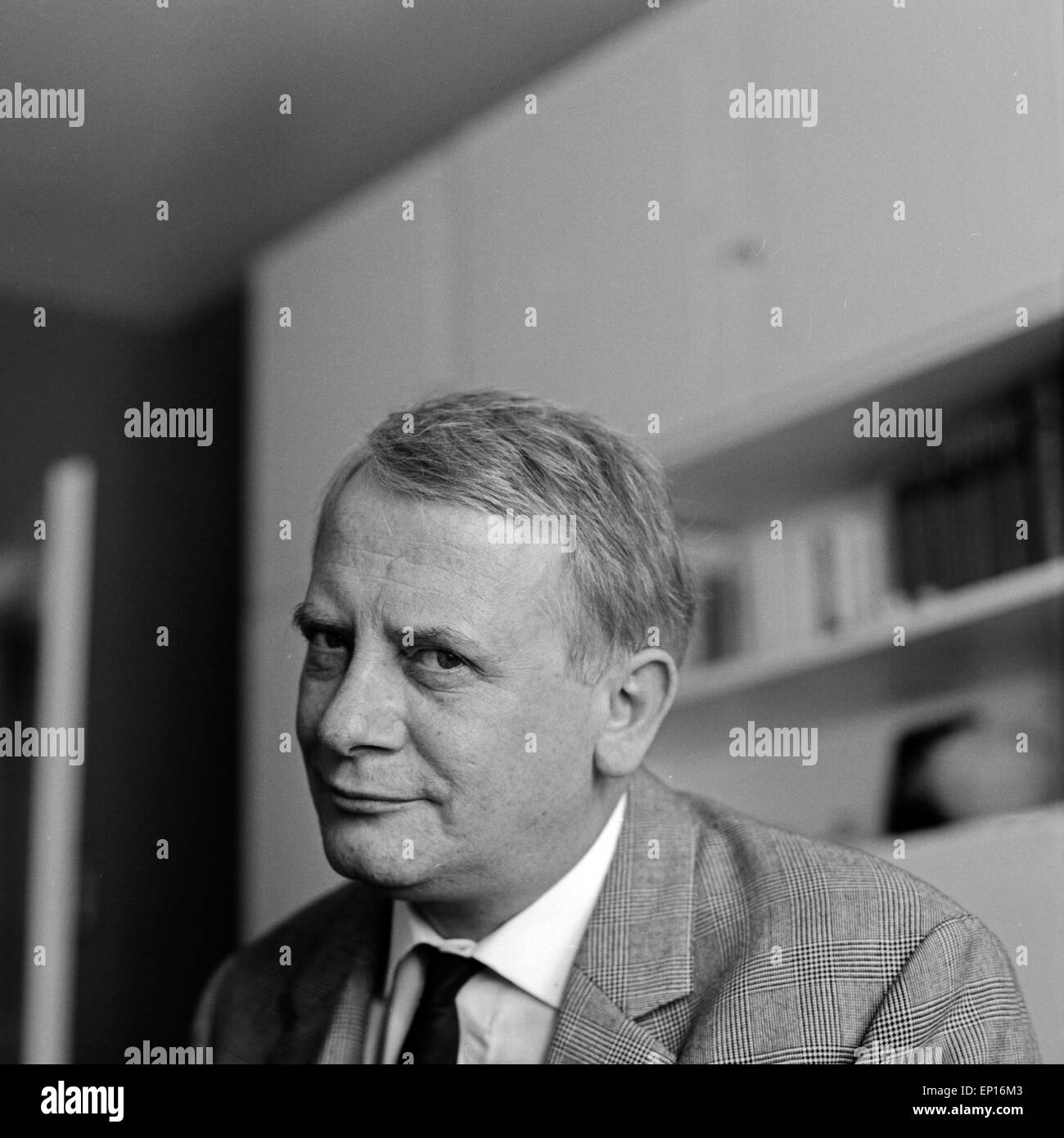 Deutscher Schauspieler und Synchronsprecher Richard Münch Stock Photo