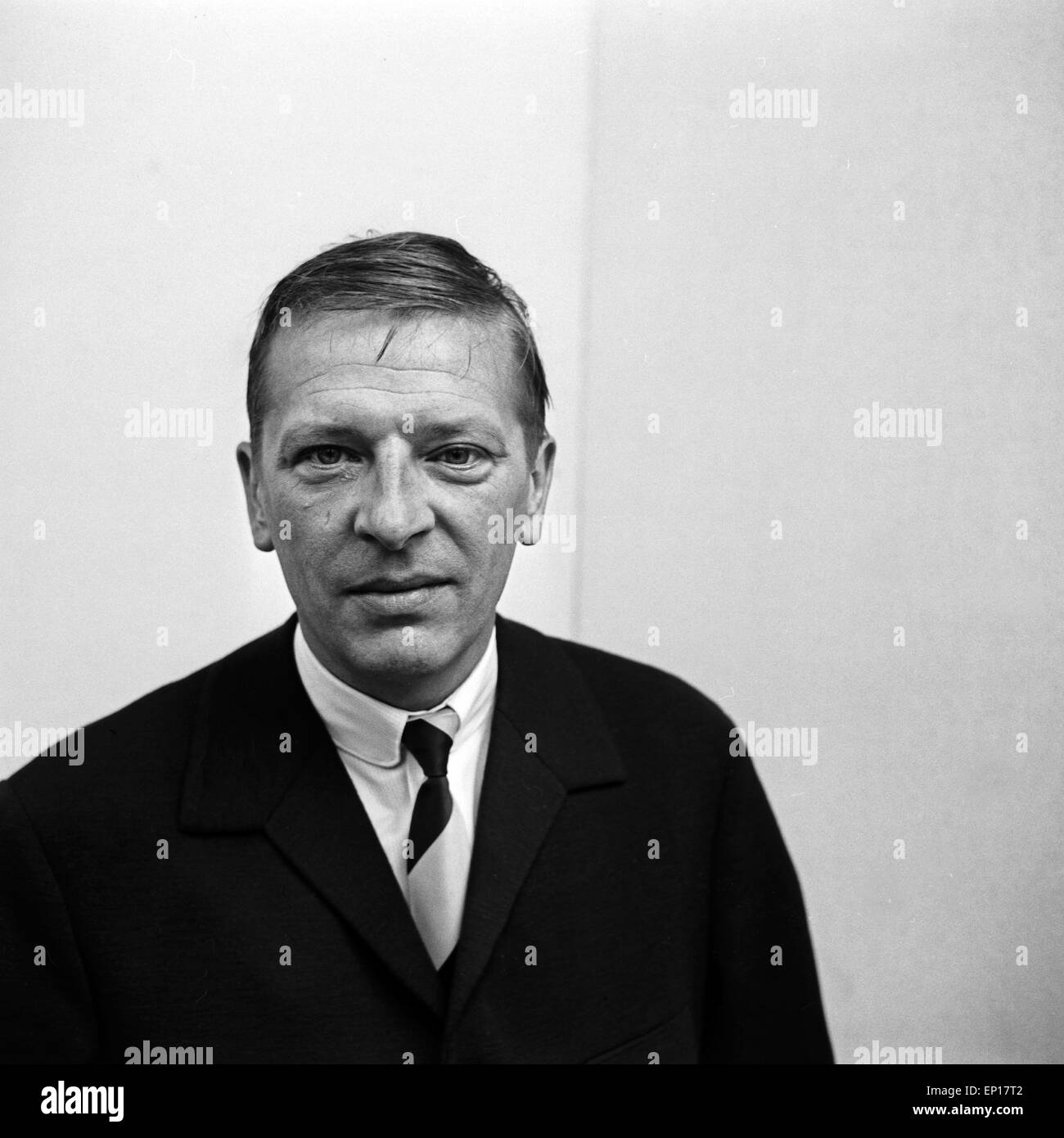 Deutscher Schauspieler Günther Neutze, Deutschland 1960er Jahre. German actor Guenther Neutze, Germany 1960s. Stock Photo
