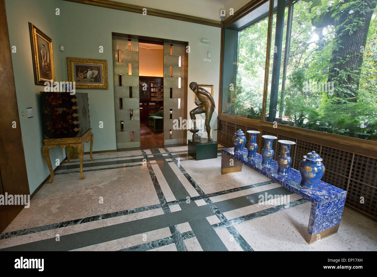 Villa Necchi Campiglio, Milan, Italy Stock Photo 82392089 Alamy