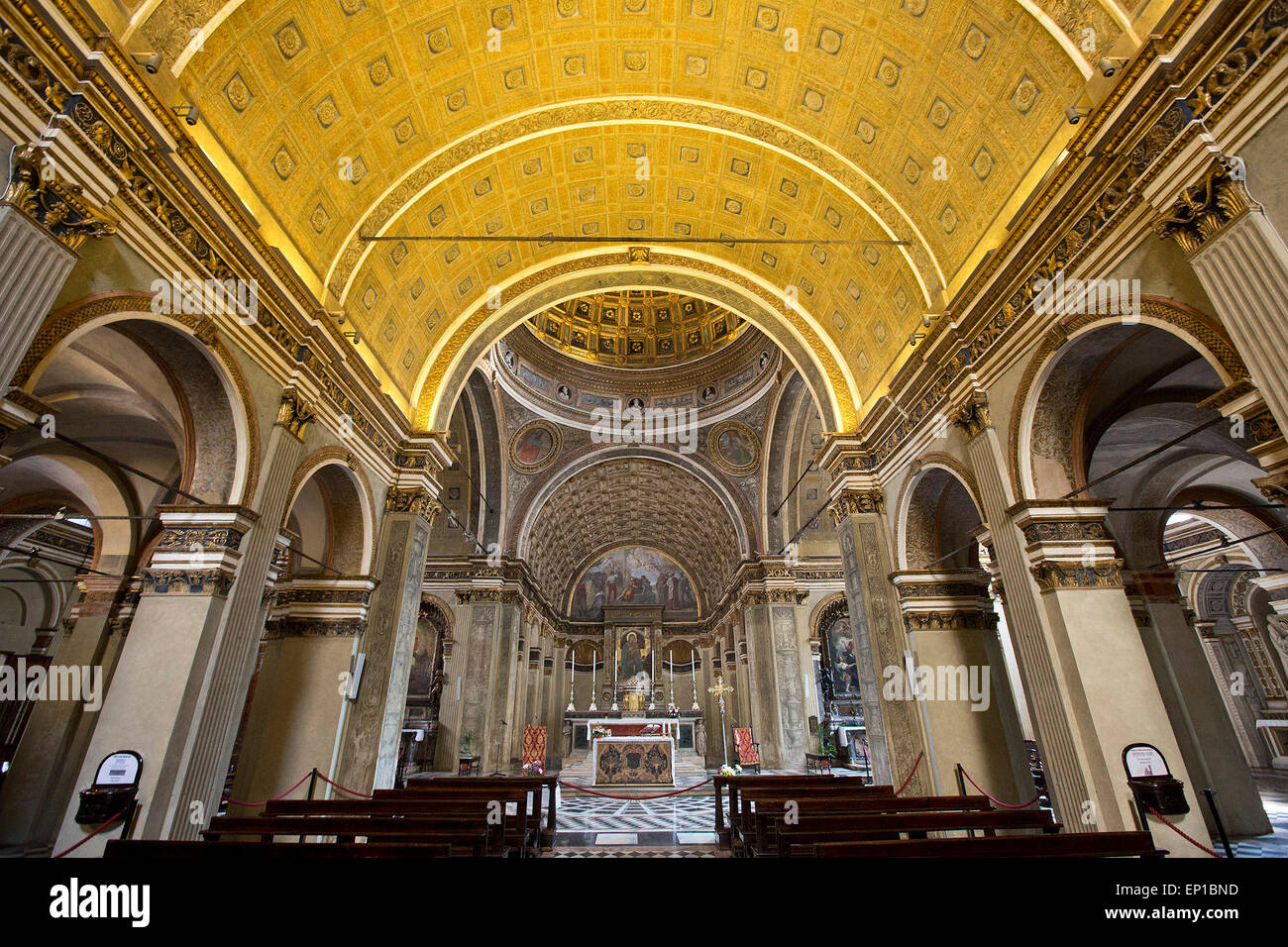 Santa Maria Presso San Satiro church, Milan, Italy Stock Photo - Alamy