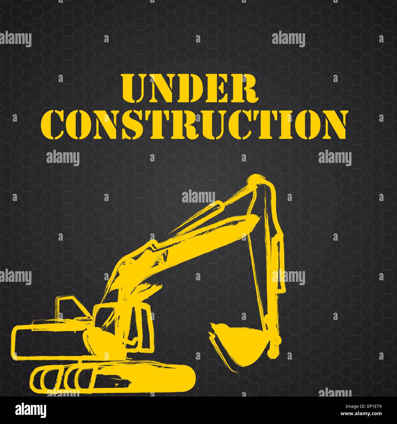 Under Construction. Vector Illustration Stock Vector Image & Art - Alamy