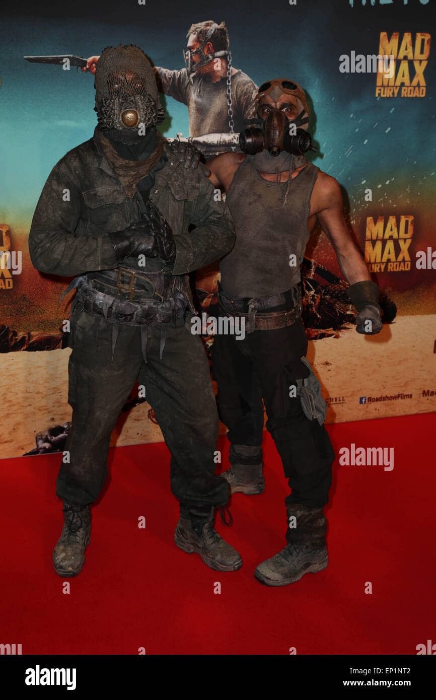 Sydney, Australia. 13 May 2015. Cast and crew from the film Mad Max