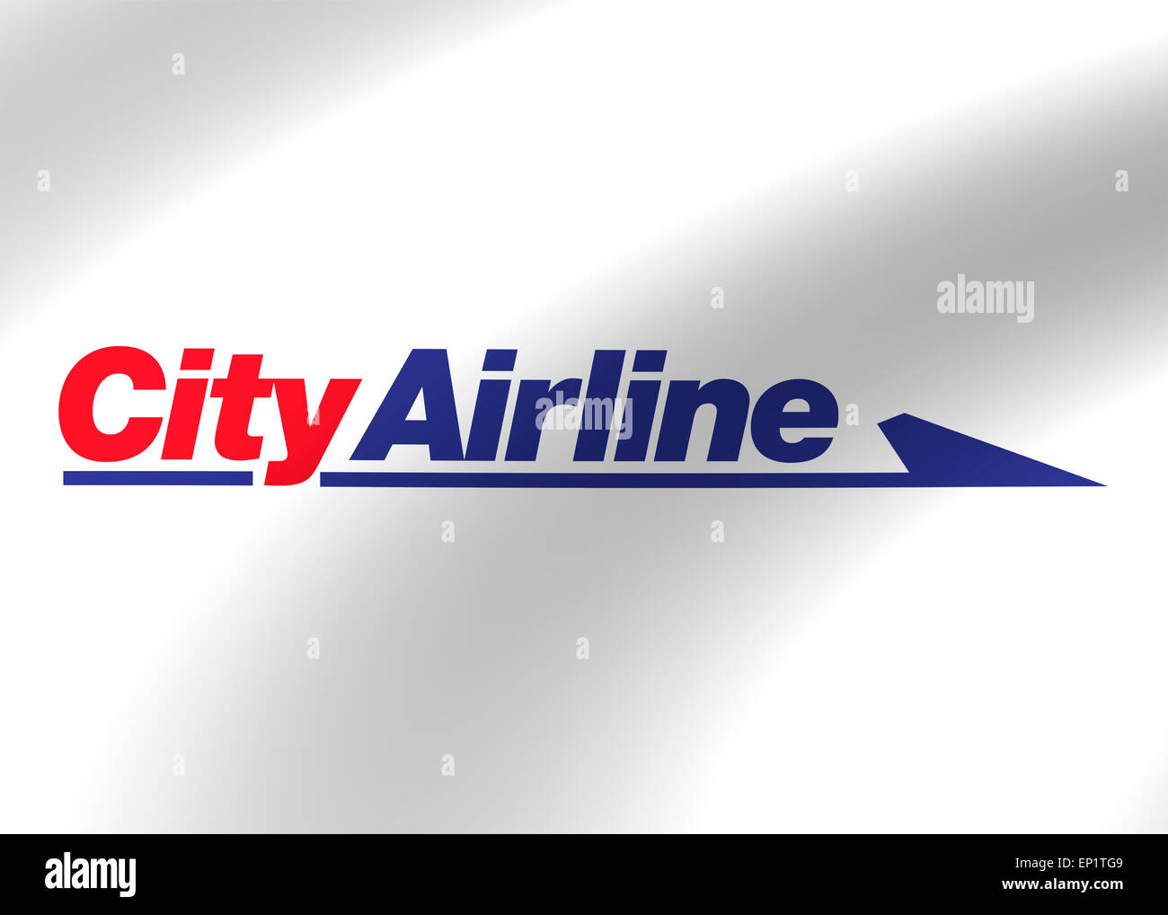 City Airline logo icon symbol flag emblem Stock Photo