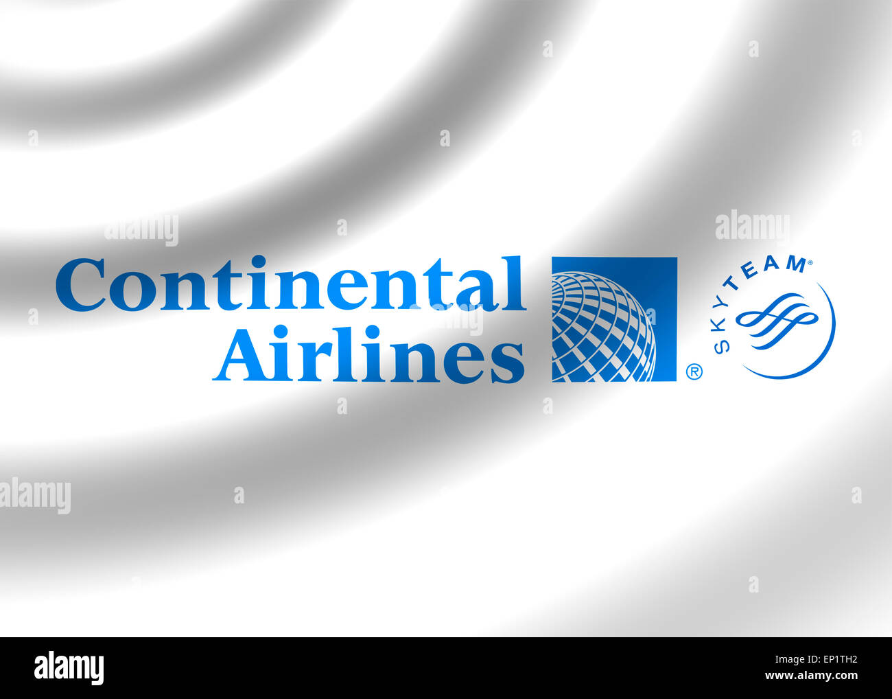 Continental Airlines logo icon flag emblem symbol Stock Photo