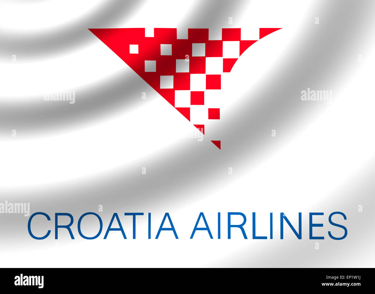 Croatia Airlines logo symbol flag emblem icon Stock Photo