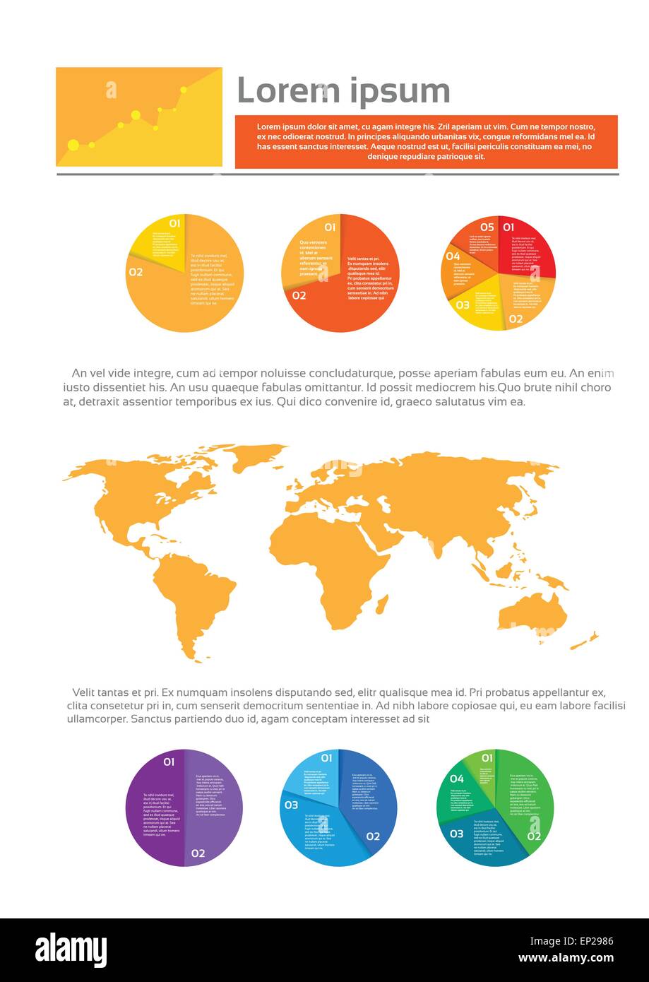 Finance Pie Diagram Infographic Document Business Financial Stock