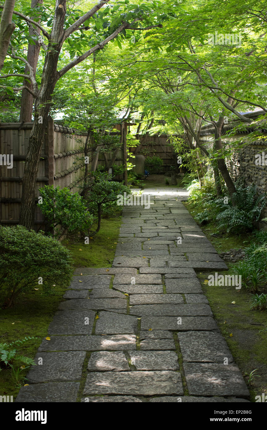Rakusuien tea house and garden, Fukuoka, Kyushu, Japan Stock Photo Alamy