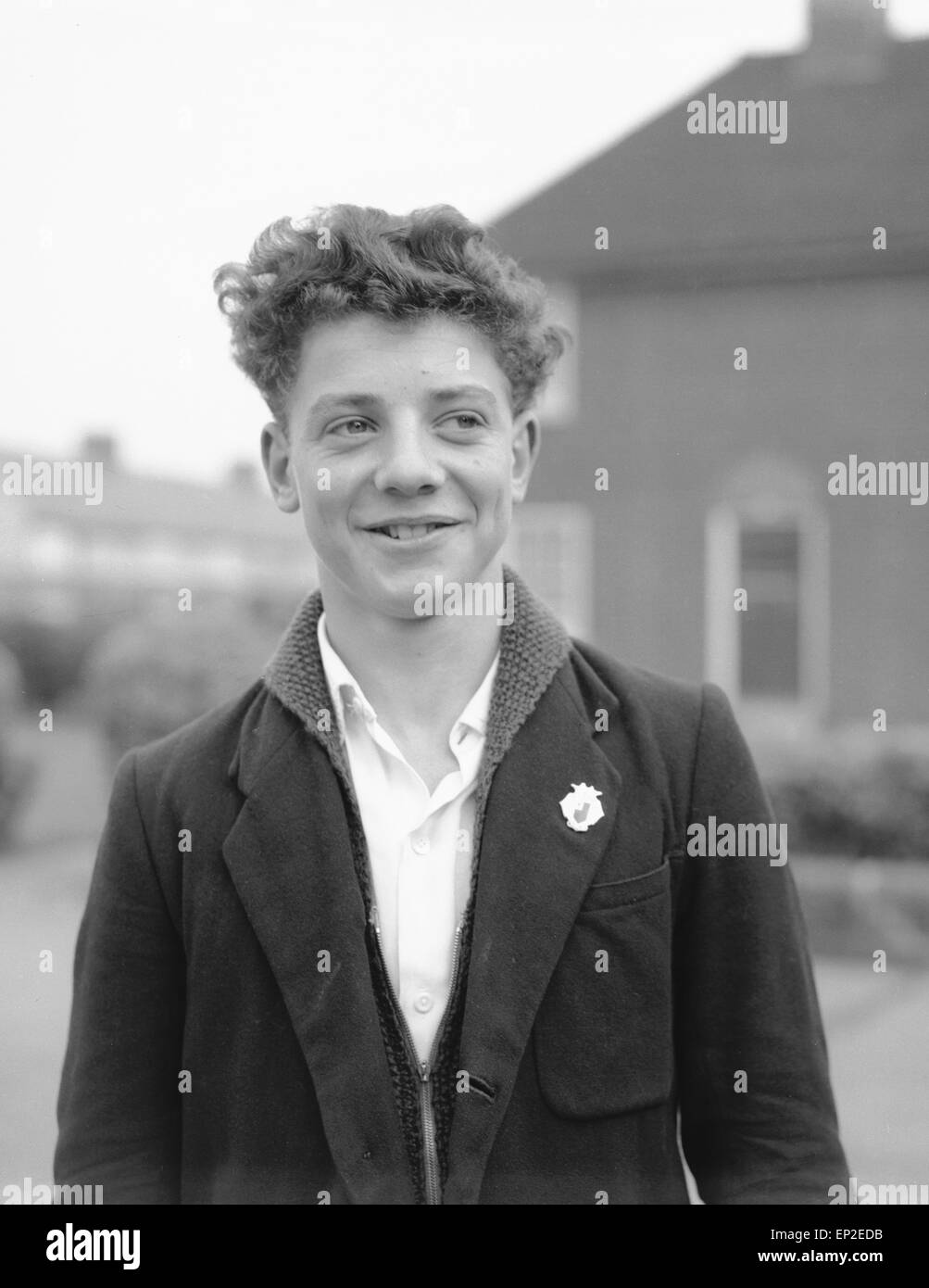 David Cliss Chelsea Youth Football team player 26th October 1954 Stock