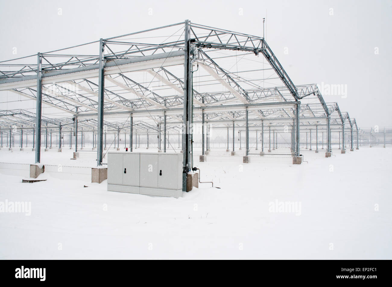 The Global Change Experimental Facility simulates the main effects of climate change to different farming practices. Stock Photo