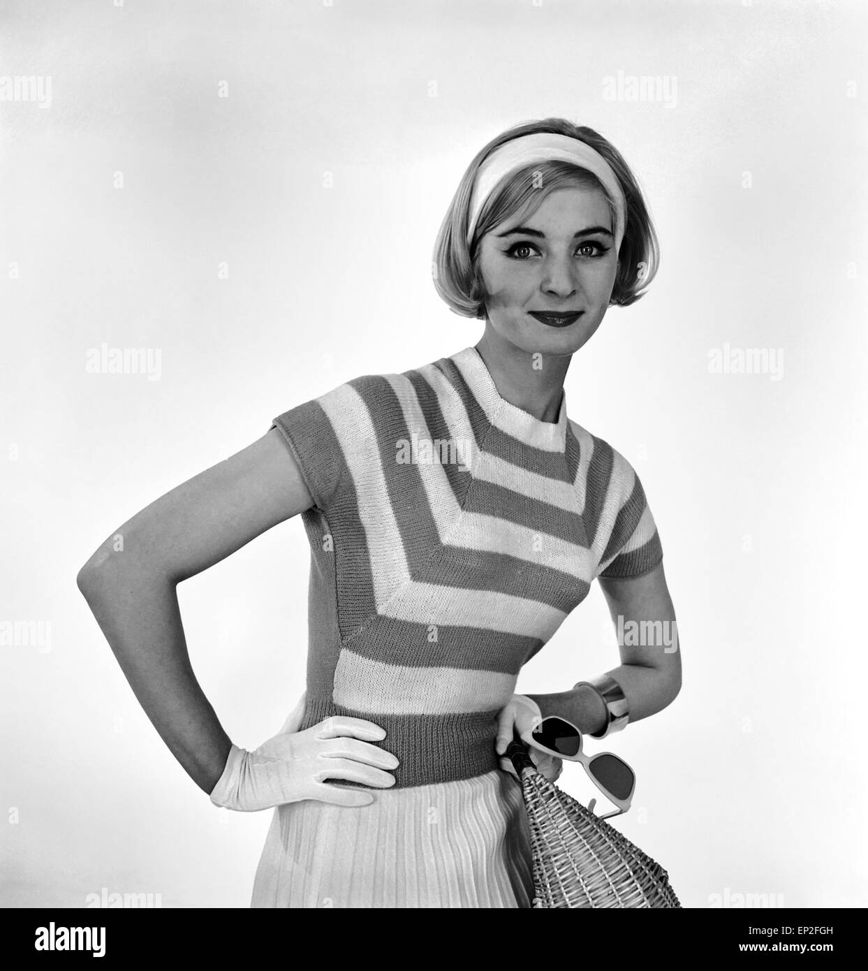 Queen Bee Suit 1950s Knitting Jacket Cardigan Sweater Skirt 
