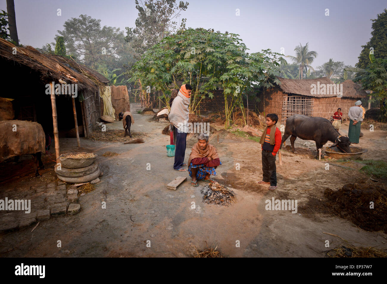 Vaishali — a holy place for Buddhists. Stock Photo