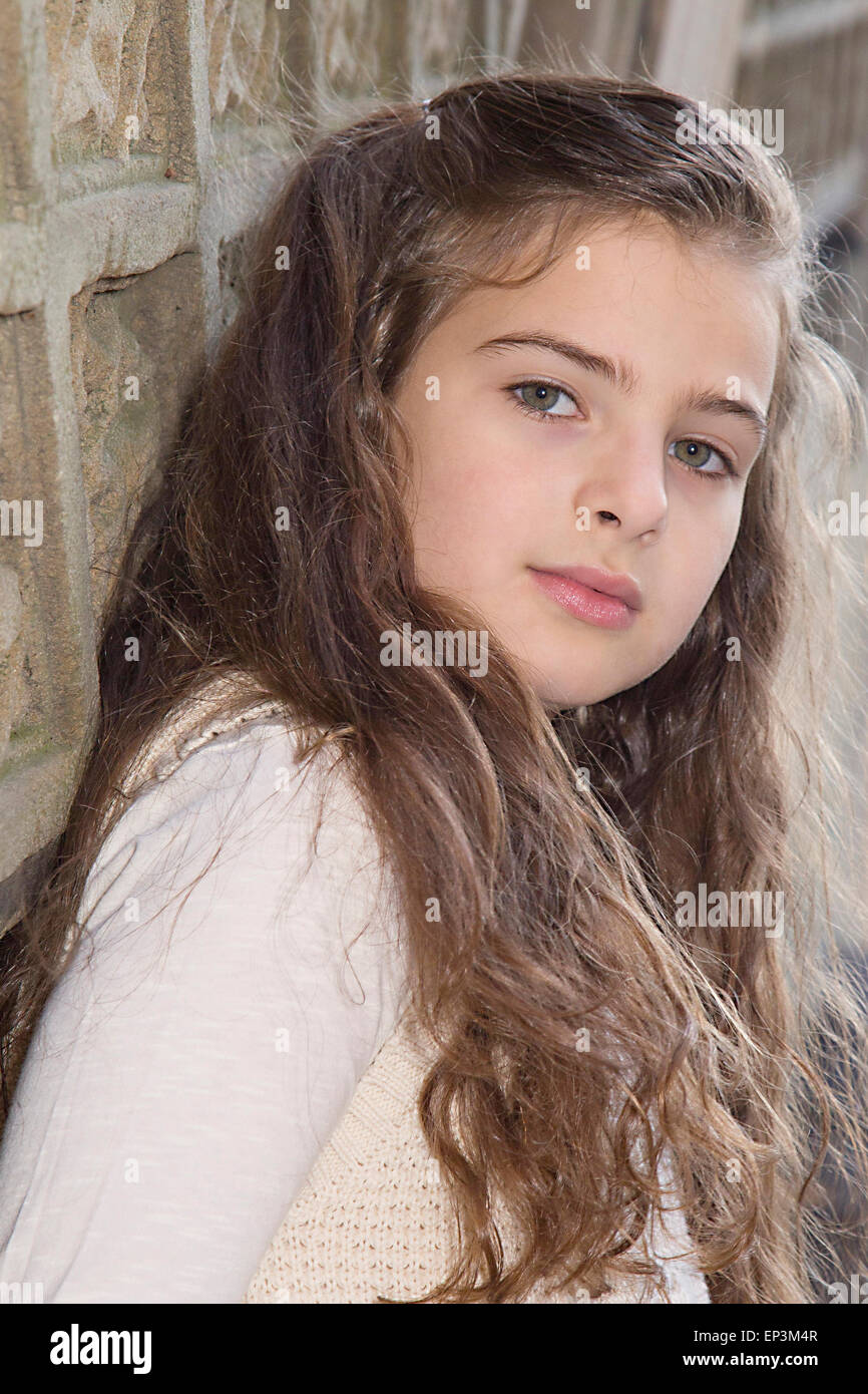 Pretty Girl Portrait Stock Photo
