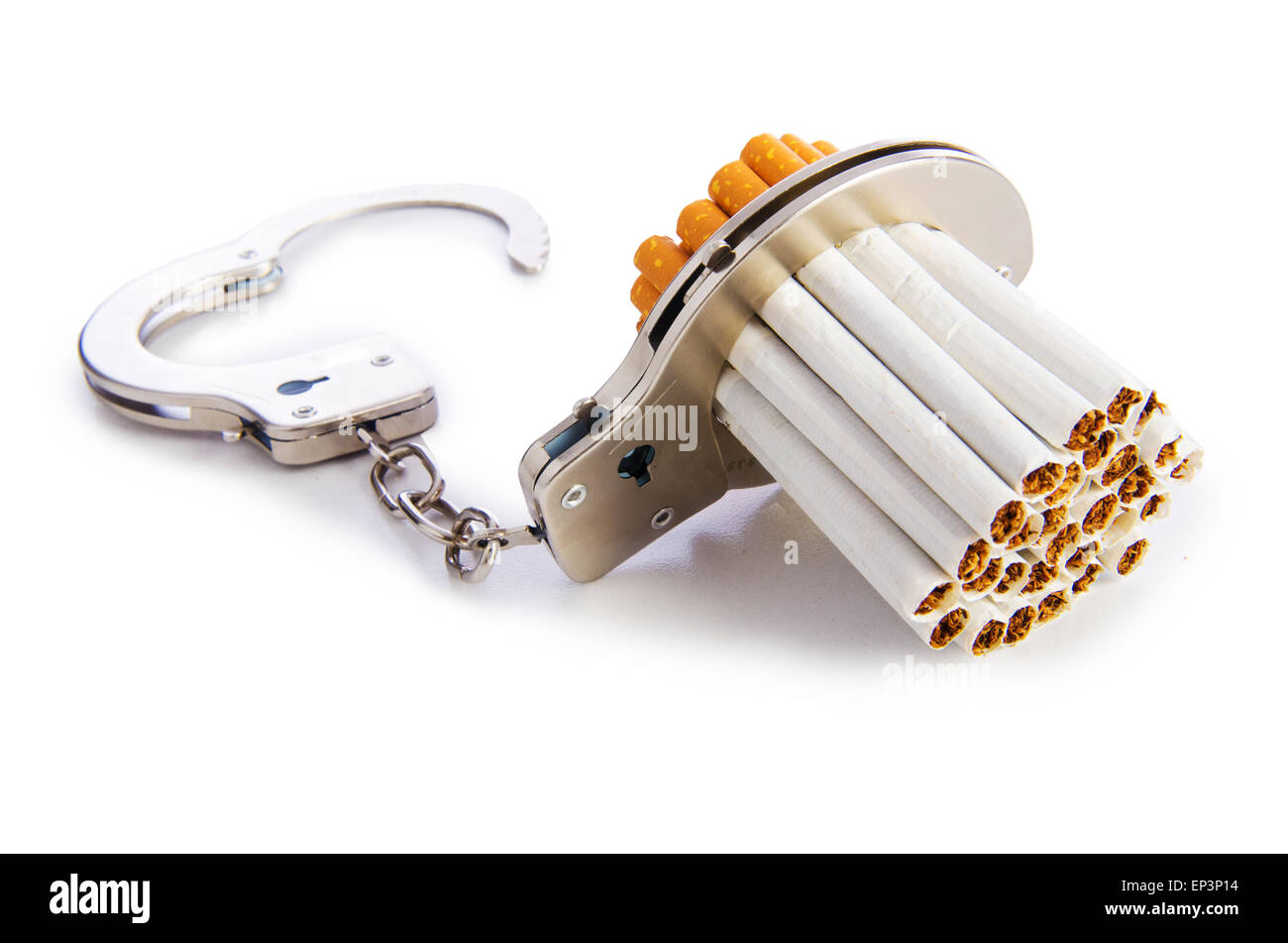 Nicotine addition hi-res stock photography and images