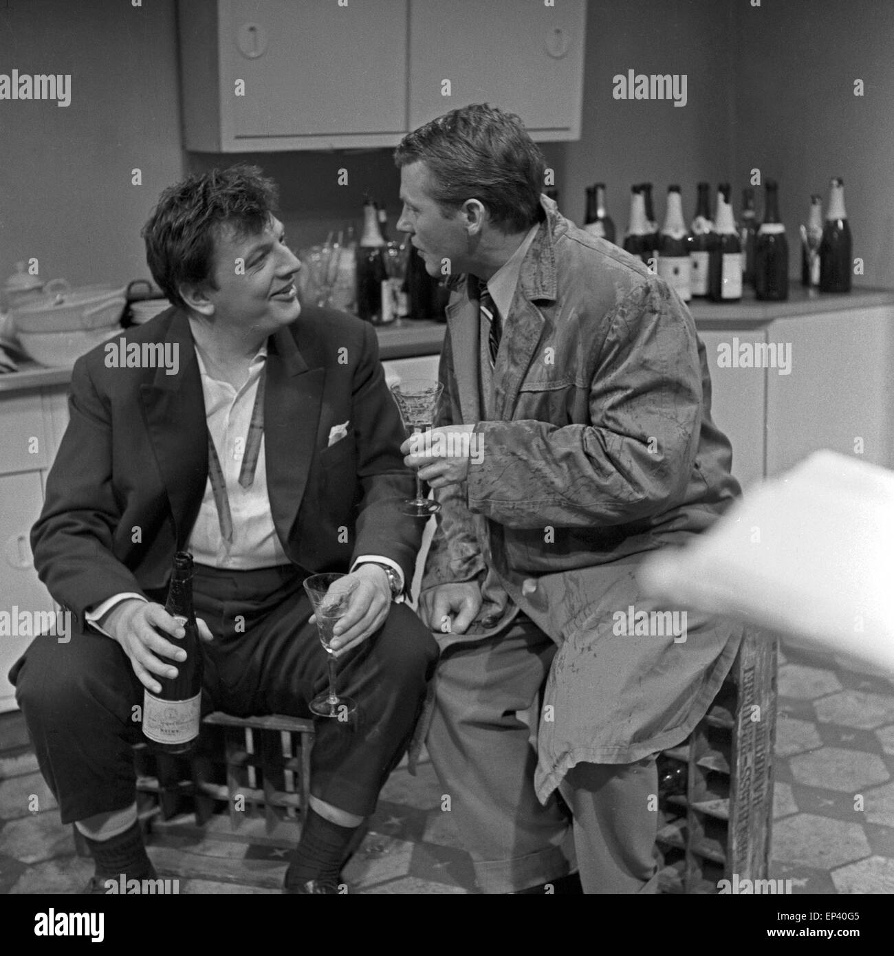 Das Geld, das auf der Straße liegt, Fernsehfilm, Deutschland 1958, Regie Egon Monk, Darsteller