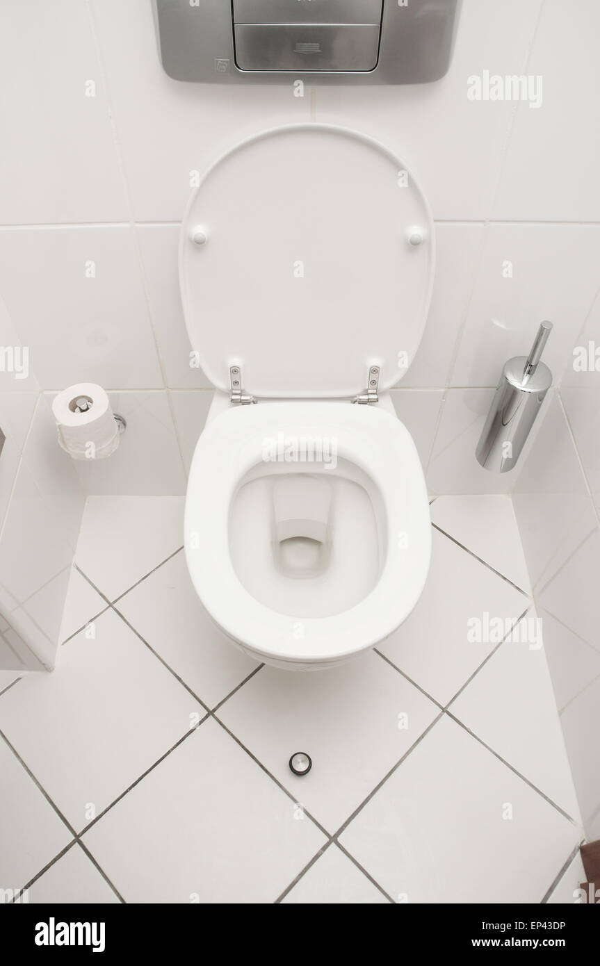 Toilet in the bathroom Stock Photo - Alamy