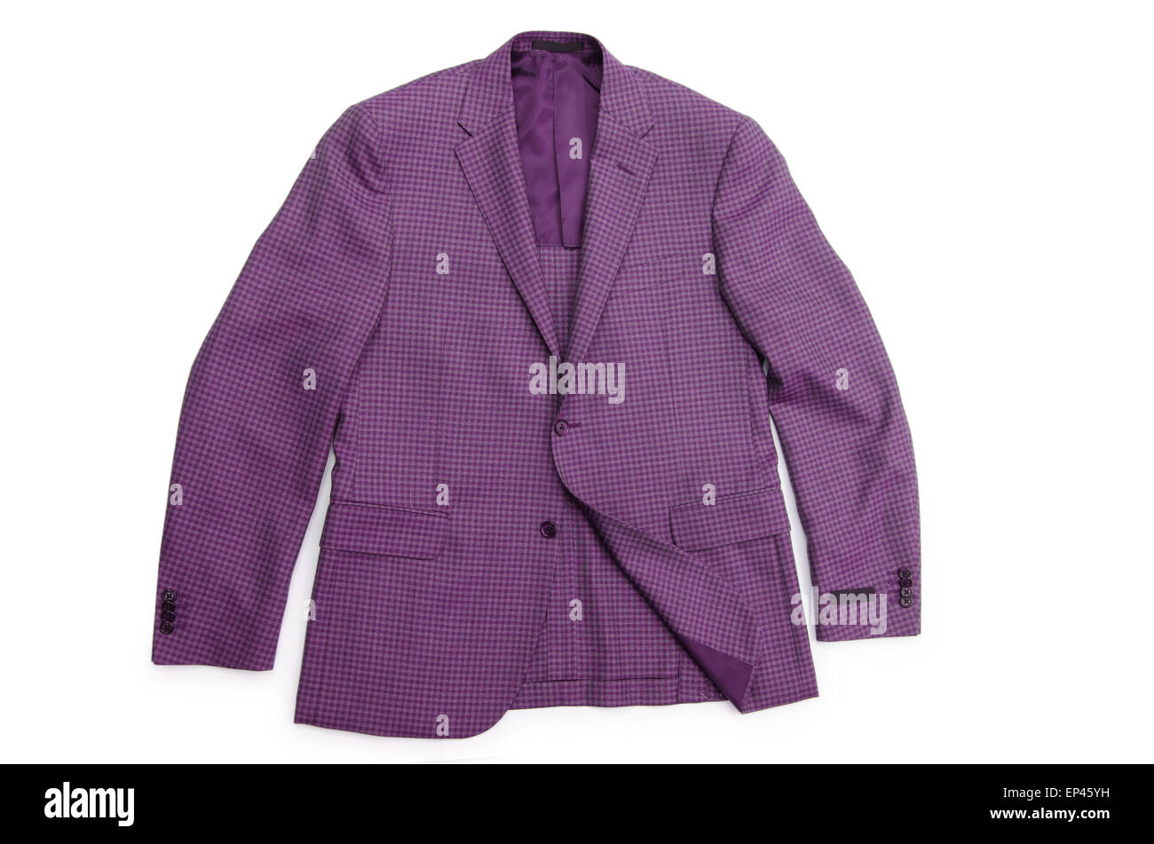 Jacket isolated on the white background Stock Photo - Alamy
