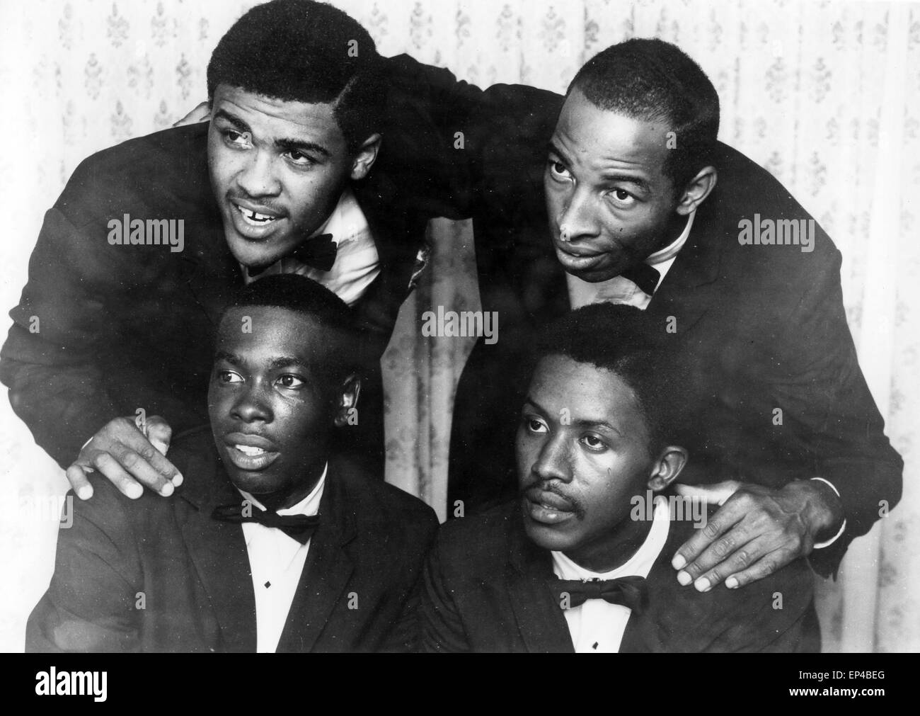 THE FOUR CLEFS US vocal group about 1960 Stock Photo - Alamy