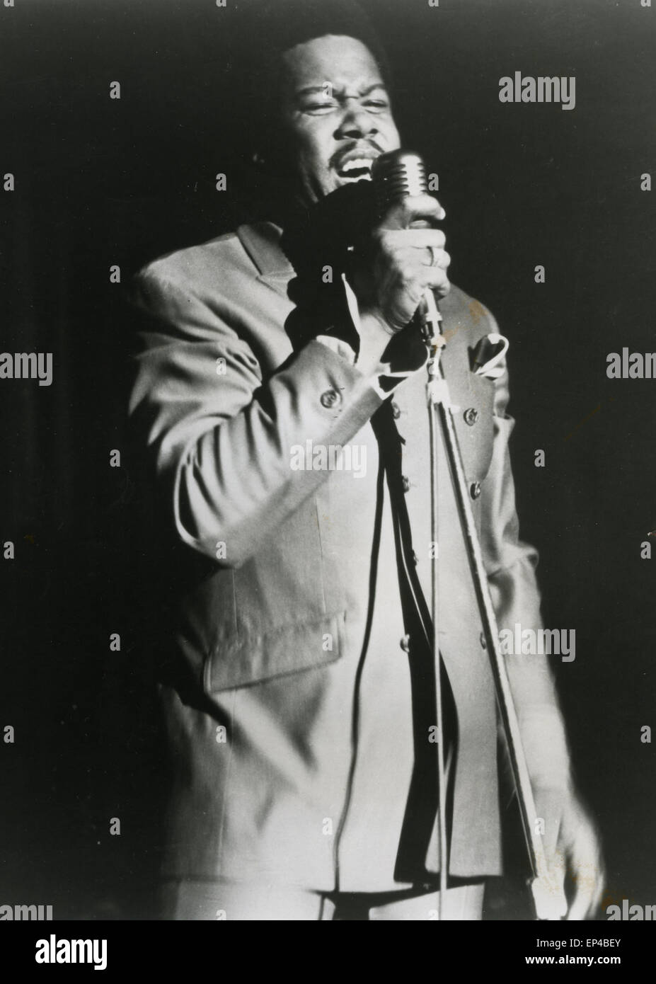 EDDIE FLOYD Promotional photo of US singer about 1970 Stock Photo