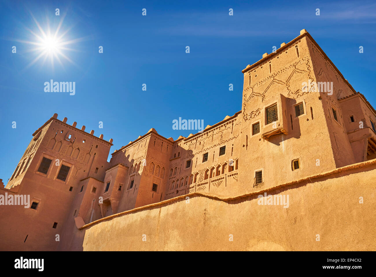 Ouarzazate, Taourirt Kasbah. Morocco Stock Photo