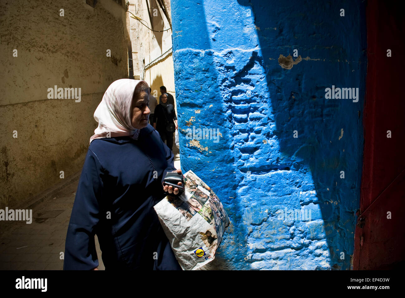 Morocco, Fes, daily life Stock Photo