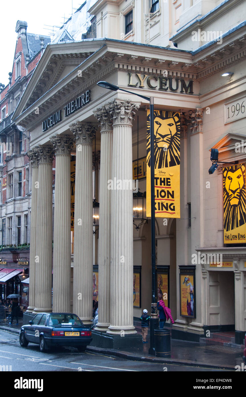 Lion King at the Lyceum Theatre, London Stock Photo