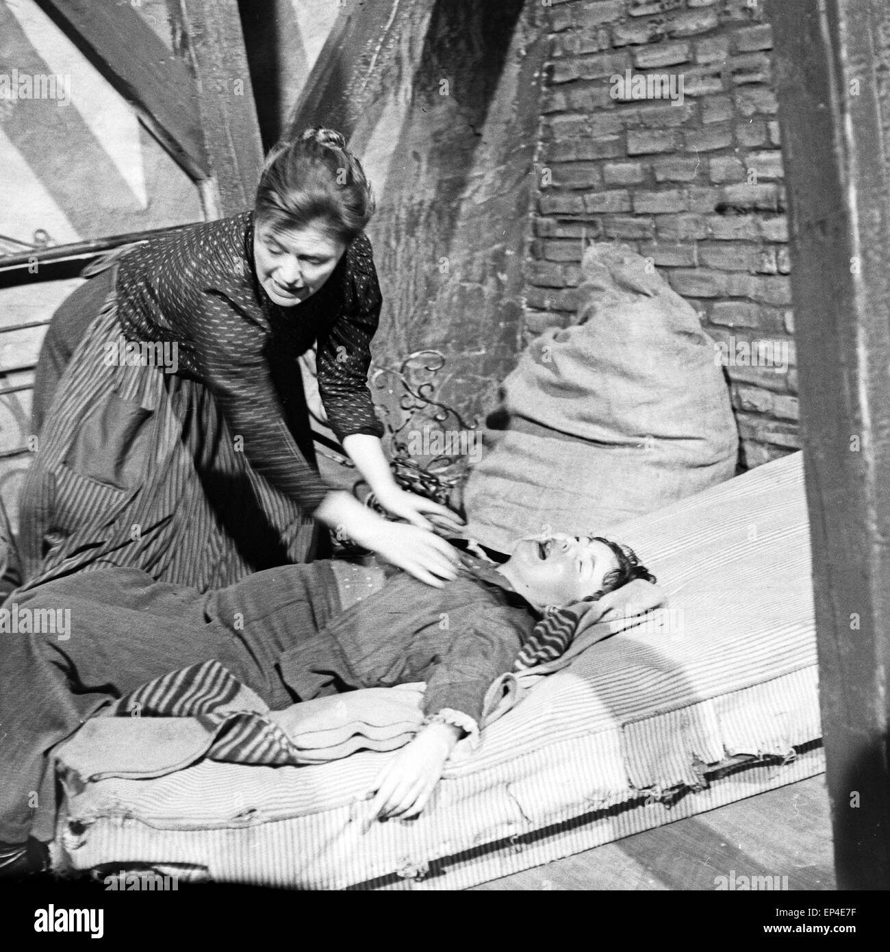 Dikke Ratten Die Ratten, Fernsehspiel, Deutschland 1959, Regie: John Olden ...