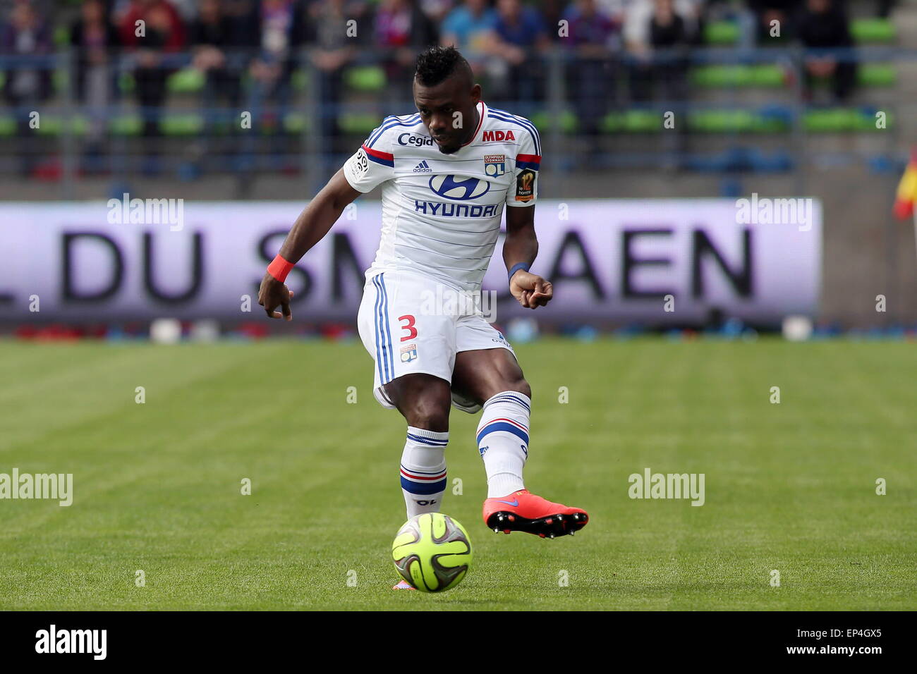 Henri BEDIMO - 09.05.2015 - Caen / Lyon - 36eme journee de Ligue 1.Photo : Vincent Michel / Icon Sport Stock Photo