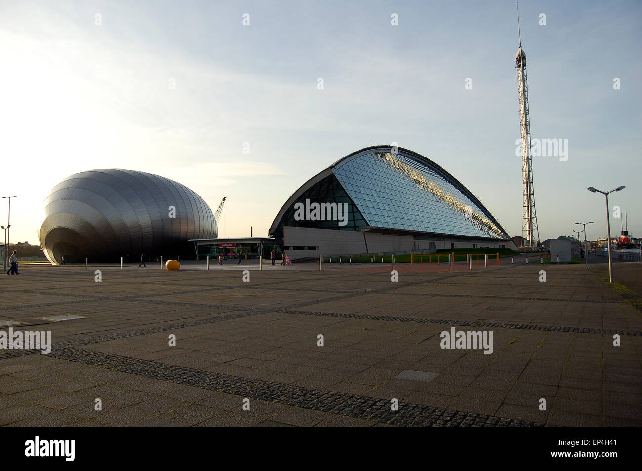 A view of the Clyde Auditorium in Glasgow. Stock Photo