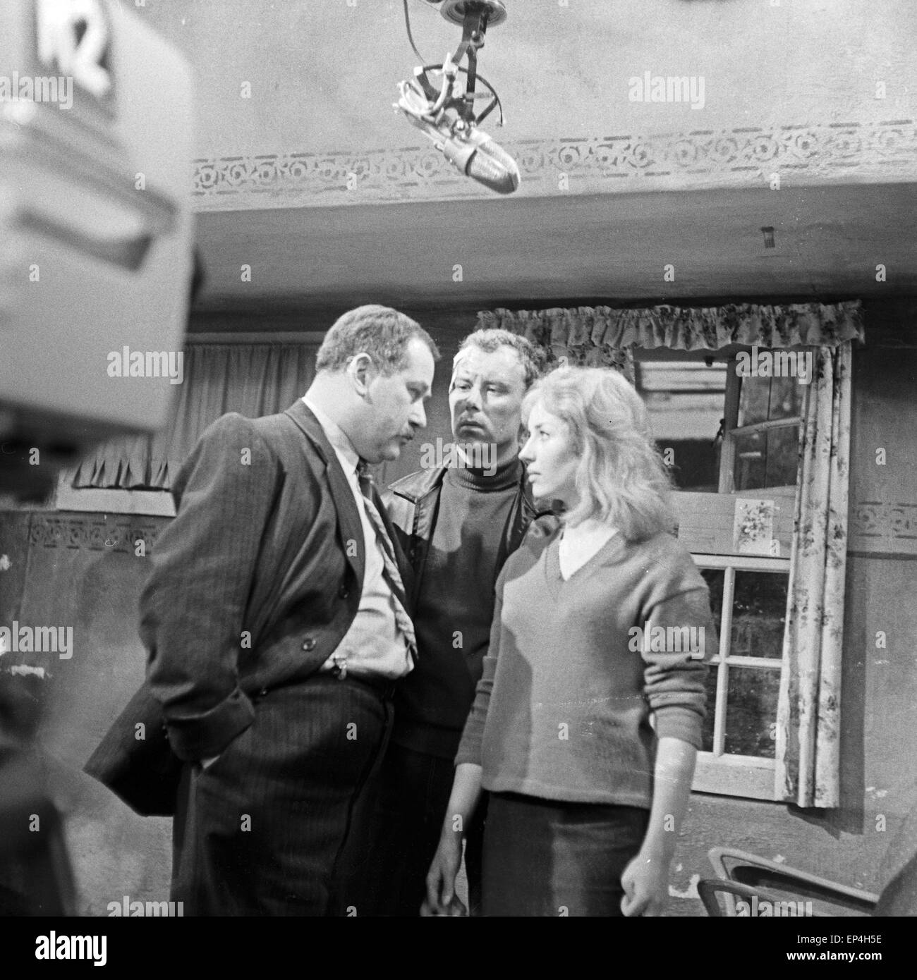 ... und nach uns die Sintflut, Fernsehspiel, Deutschland 1960, Regie: Jürgen Goslar, Szenenfoto Stock Photo