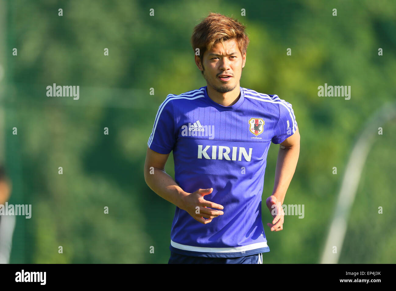 Hotaru Yamaguchi (JPN),  MAY 13, 2015 - Football / Soccer :  Japan national team candidates training camp  in Chiba, Japan.  (Photo by Yohei Osada/AFLO SPORT) Stock Photo