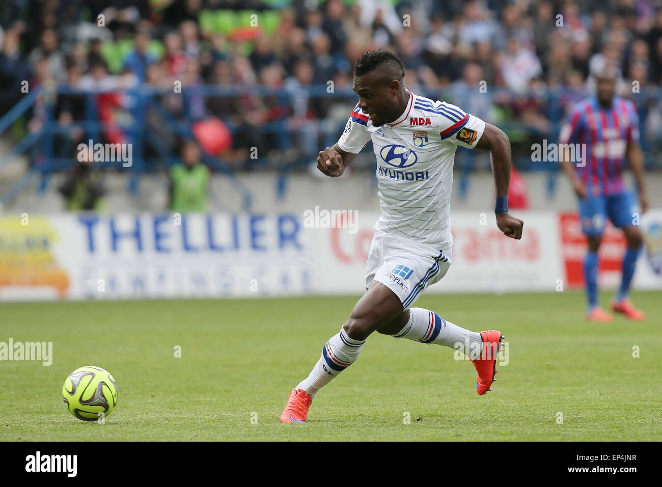 Henri BEDIMO - 09.05.2015 - Caen / Lyon - 36eme journee de Ligue 1.Photo : Vincent Michel / Icon Sport Stock Photo