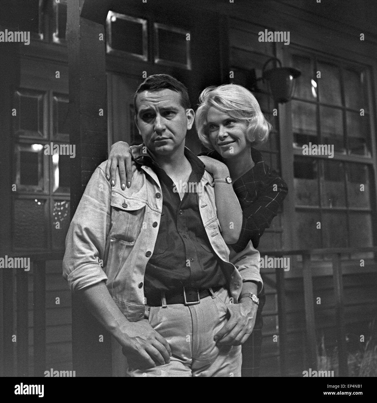 Der Streikbrecher, Fernsehfilm, Deutschland 1961, Szenenfoto Stock