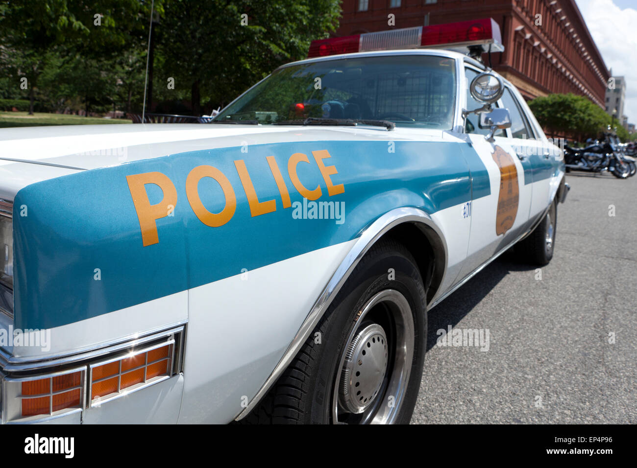 1970s police car hi-res stock photography and images - Alamy