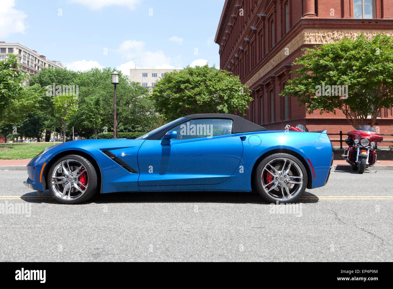 2014 Chevy Corvette Stingray Z51 convertible - USA Stock Photo