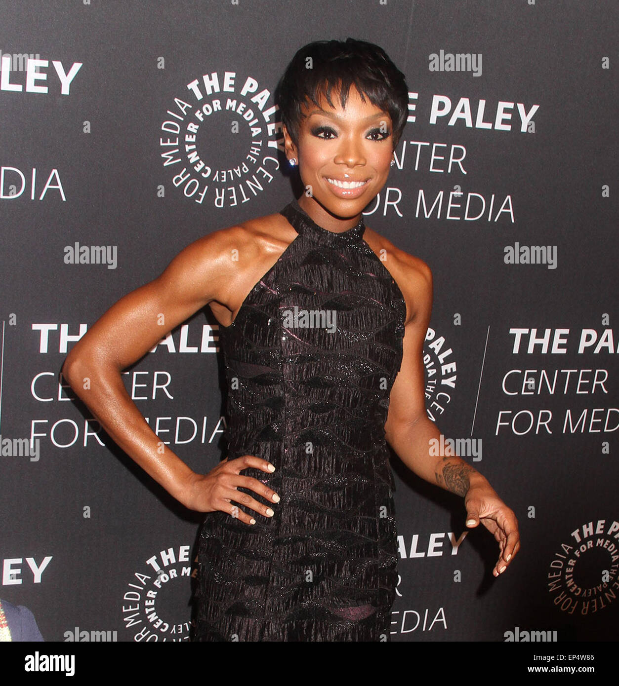 New York, New York, USA. 13th May, 2015. Singer BRANDY NORWOOD attends ...