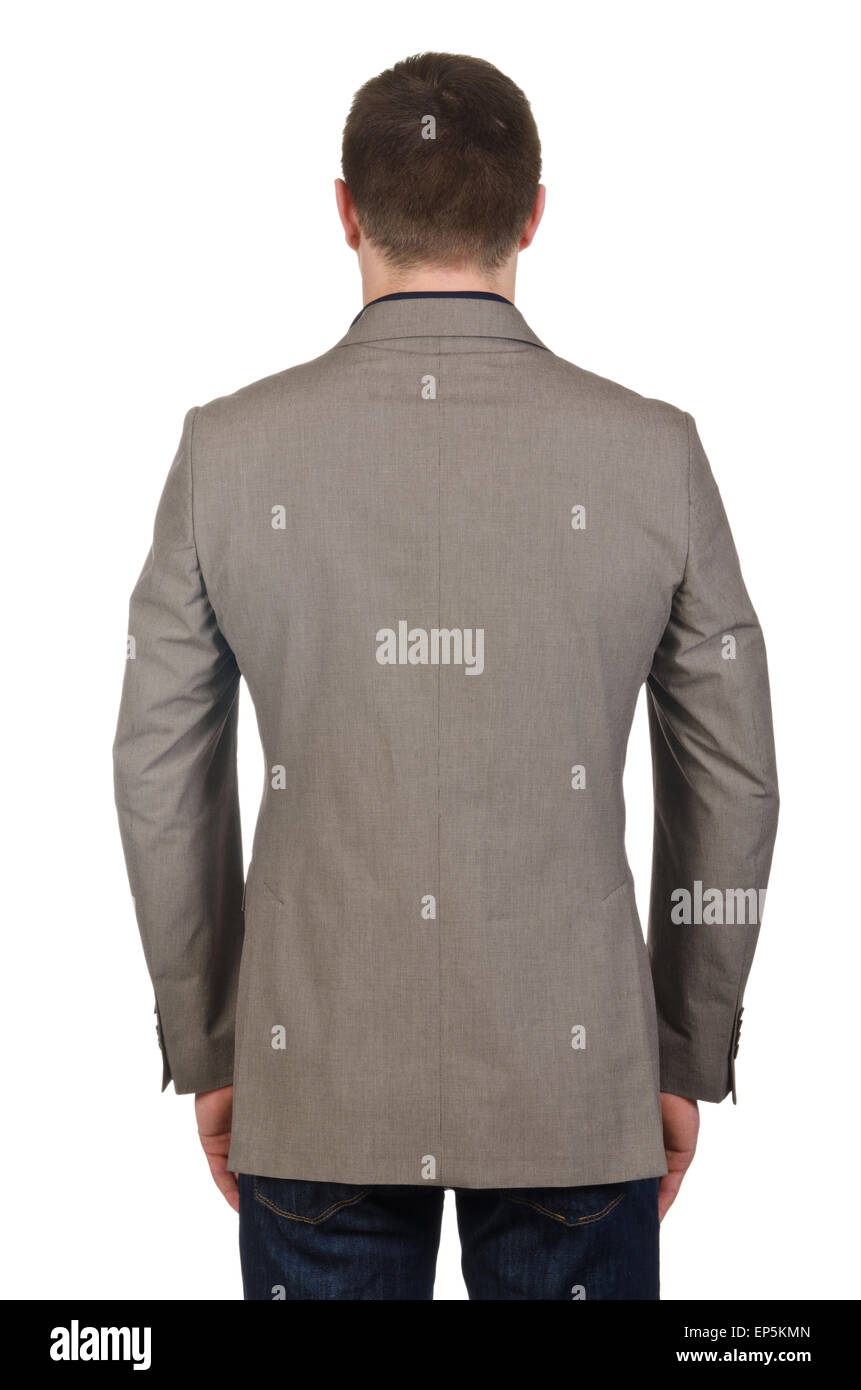 Jacket isolated on the white background Stock Photo - Alamy