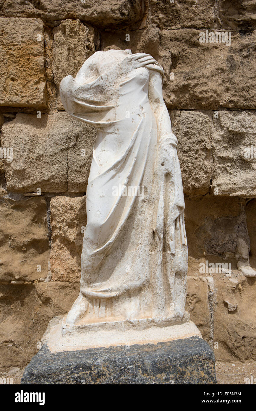A headless statue in Northern Cyprus Stock Photo Alamy