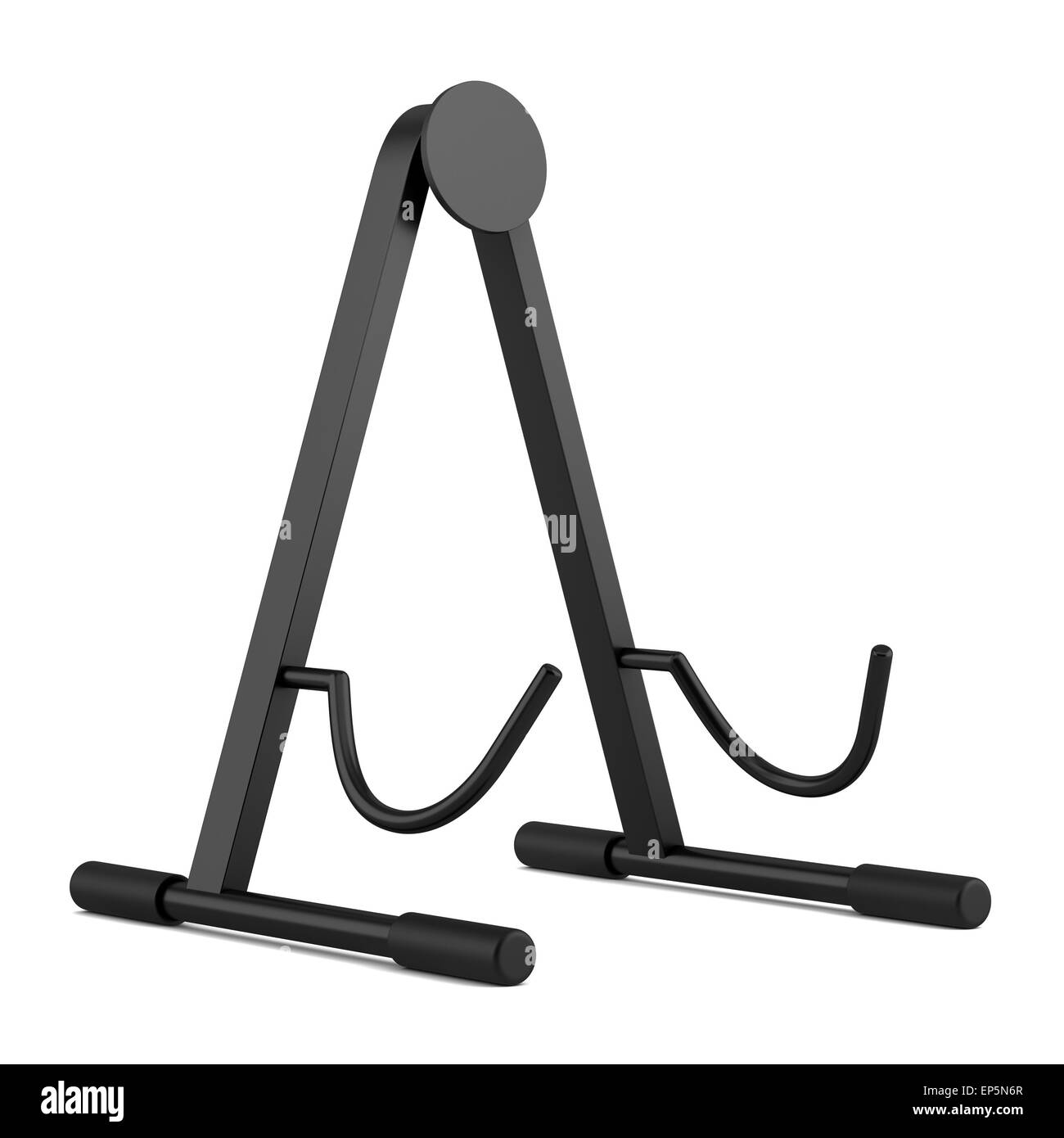 guitar stand isolated on white background Stock Photo Alamy