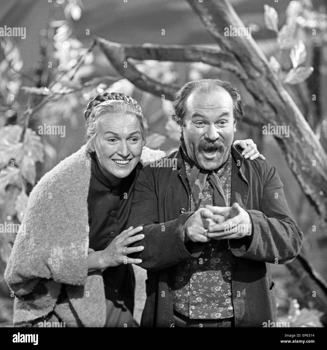 Hänsel und Gretel, Märchenspiel in drei Bilder von Engelberg Humperdinck und einem Text von Adelheid Wette, Deutschland 1963, Da Stock Photo