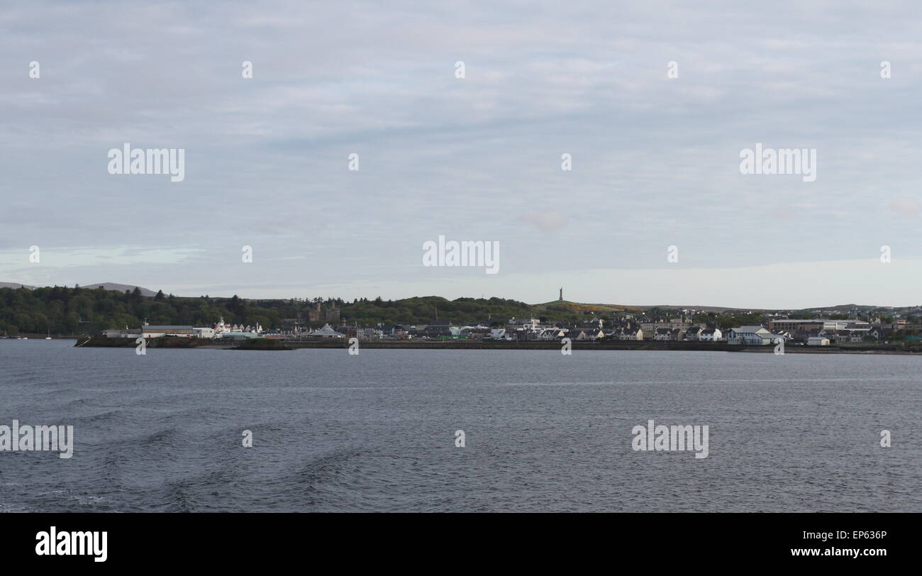 Stornoway waterfront Isle of Lewis Scotland May 2014 Stock Photo Alamy