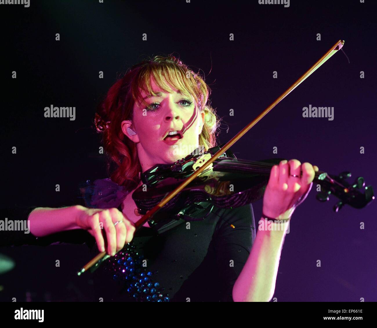 American violinist Lindsey Stirling performs at Vicar Street Featuring