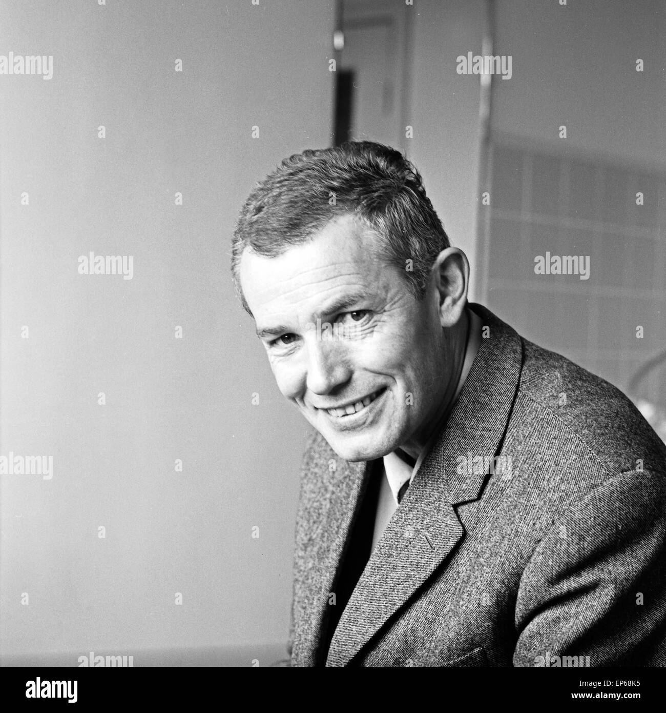 Deutscher Schauspieler Günther Stoll, Deutschland 1960er, Jahre. German actor Guenther Stoll, Germany 1960s. Stock Photo