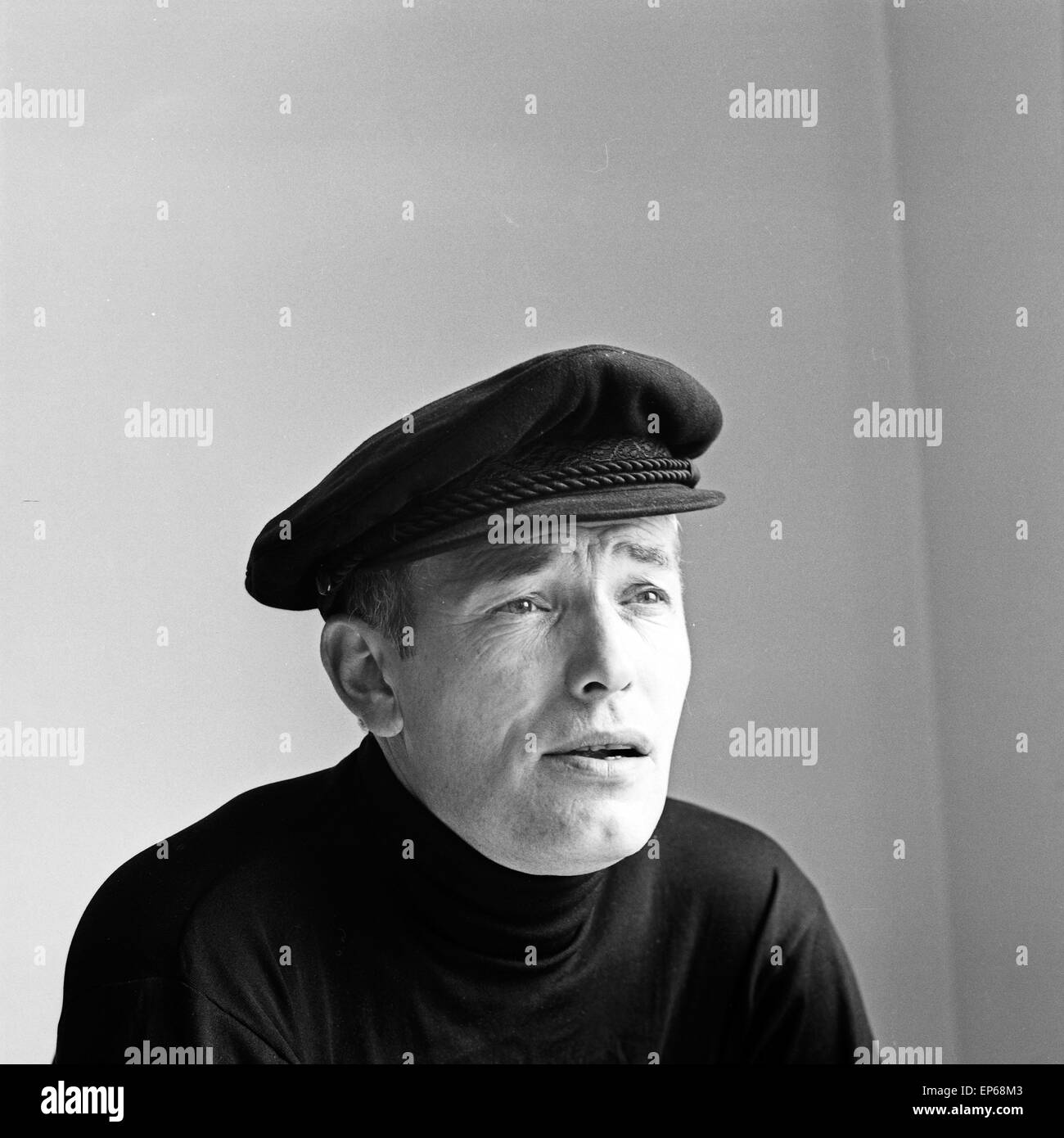 Deutscher Schauspieler Günther Stoll, Deutschland 1960er, Jahre. German actor Guenther Stoll, Germany 1960s. Stock Photo